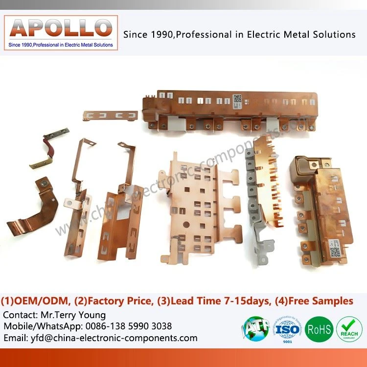 Copper Busbar for DC Link Film Capacitor for Electic Car
