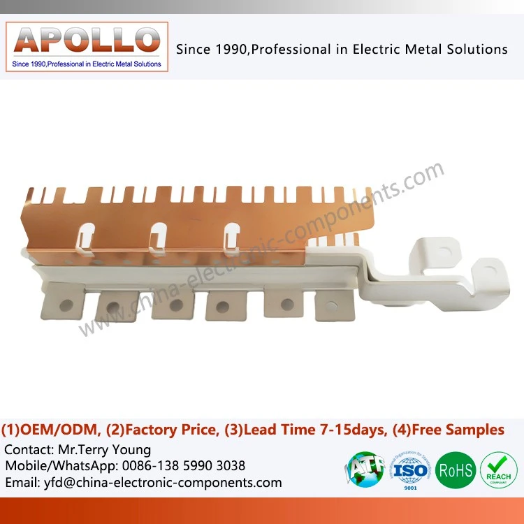 Copper Busbar for DC Link Film Capacitor for Hybrid Car