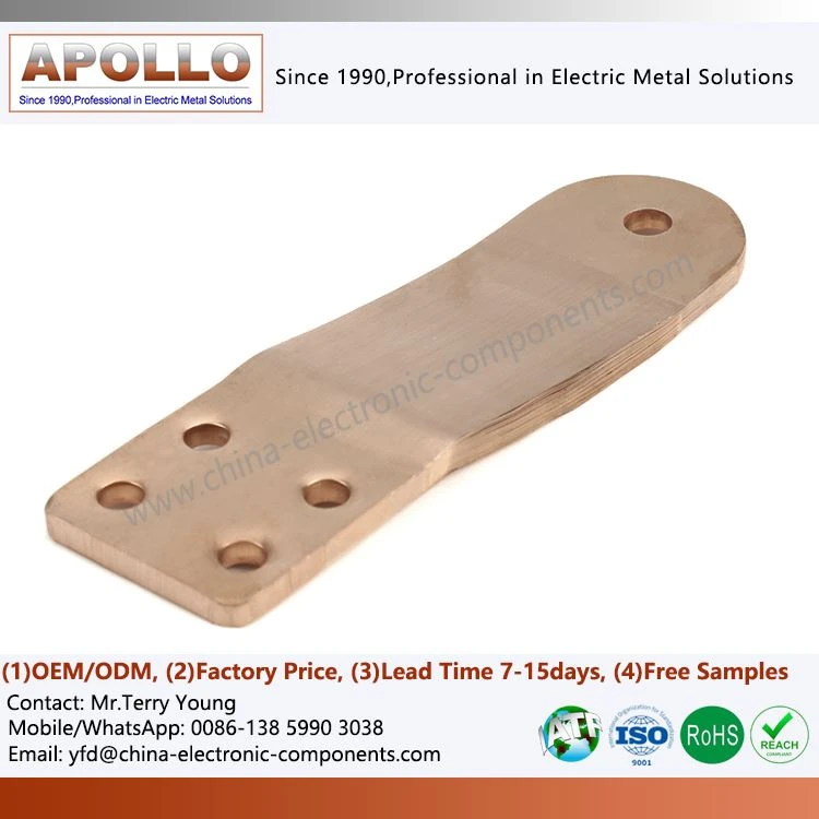 Bare Copper Multi-Layer Copper Foil Bus Bar