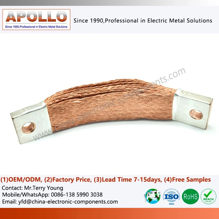 Flat Copper Braided Wire