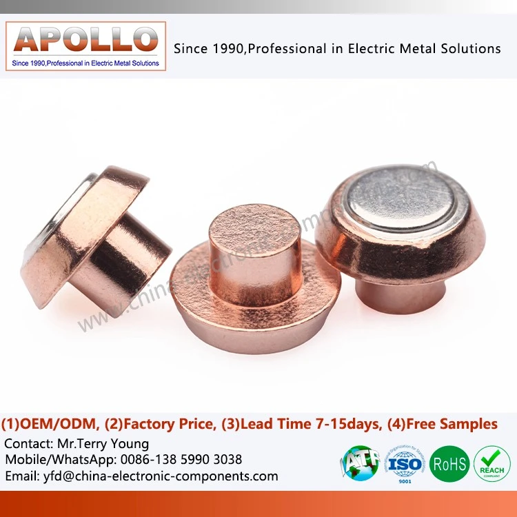 Cap Head Silver Contacts