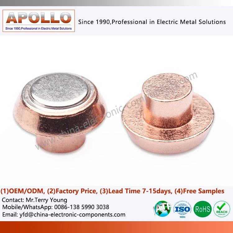 Bimetal Contact for 80A100A120A Magnetic Latching Relays