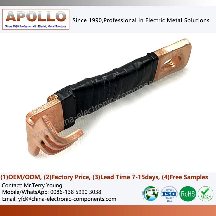 Copper Braided Connectors With Insulation
