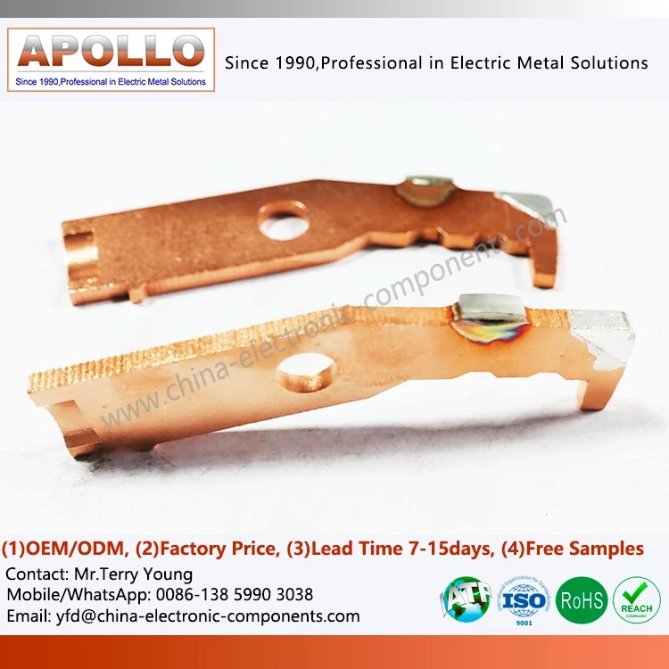 Silver Brazed Electrical Contacts