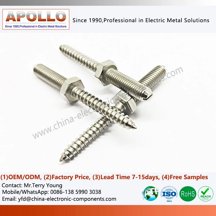 Double-Ended Threaded Bolt