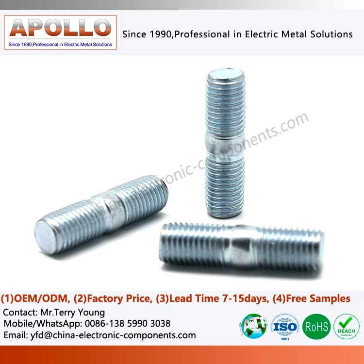 Double-Ended Threaded Fastener