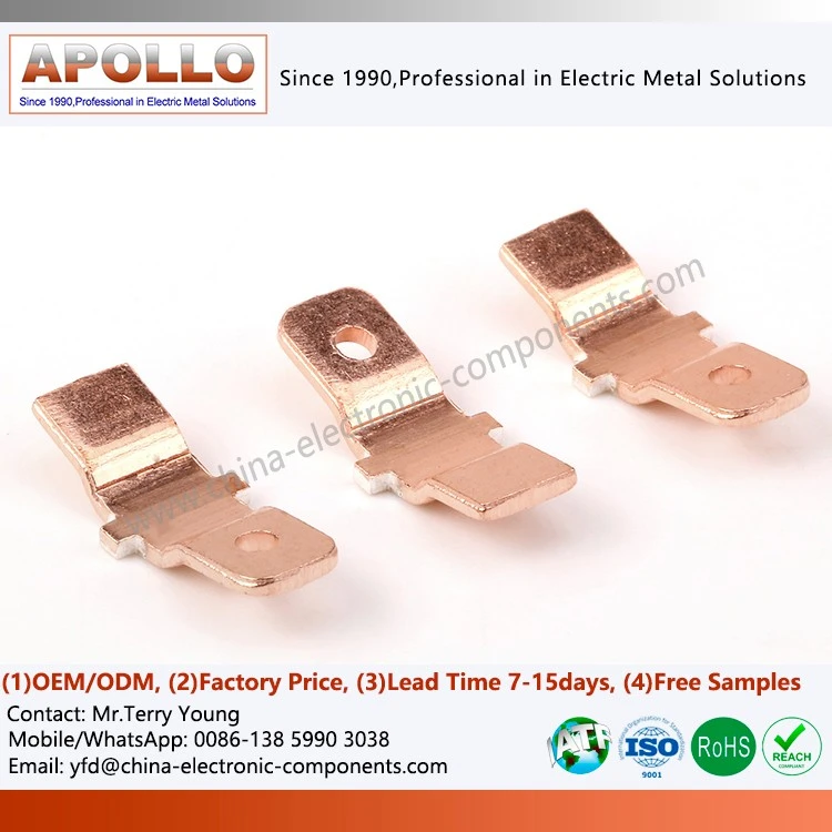 Copper Bars Silver Contact Joining