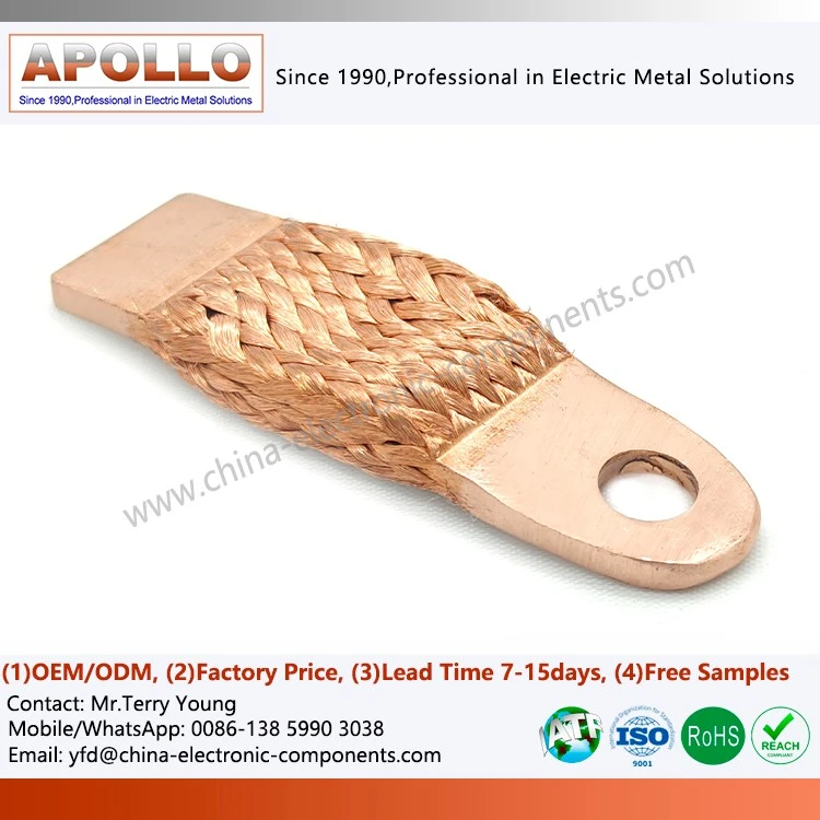 flexible braided copper busbar