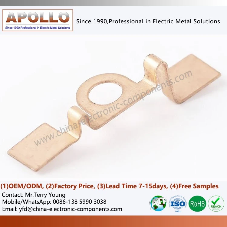 electrical copper stamped parts electrical copper stamped parts