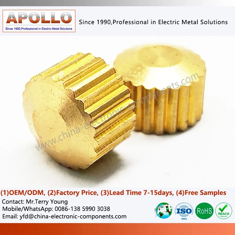 Knurled Brass Nut factory
