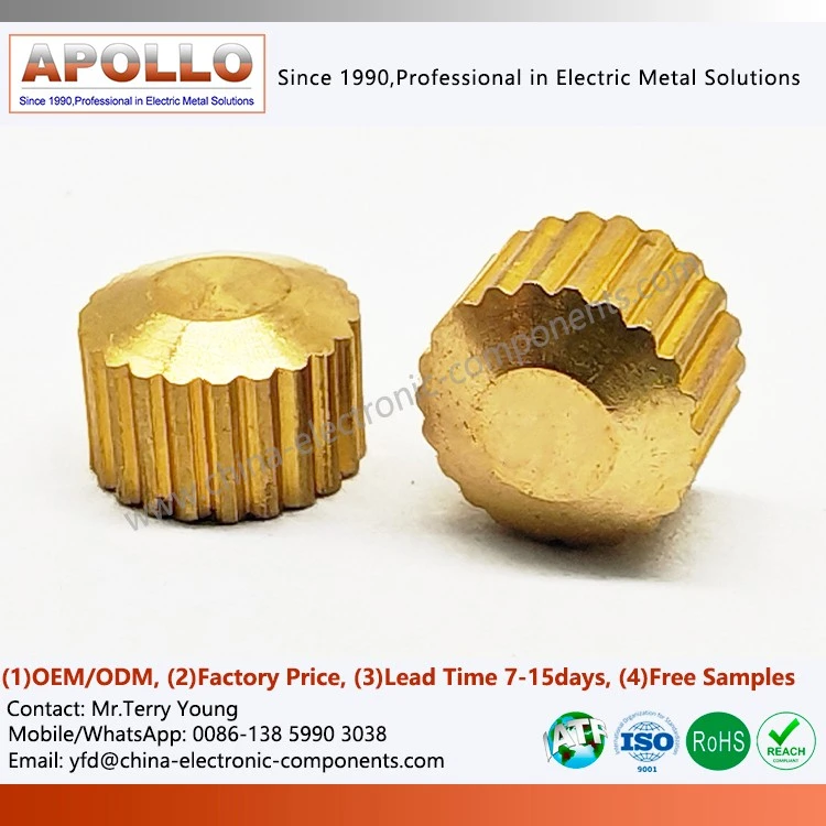 knurled nut