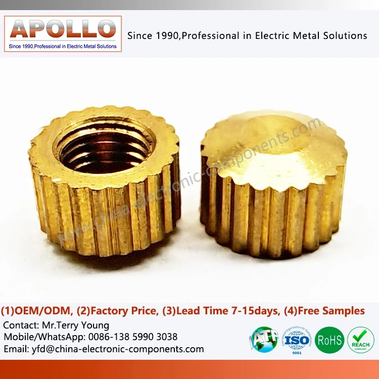 Knurled Hex Nut