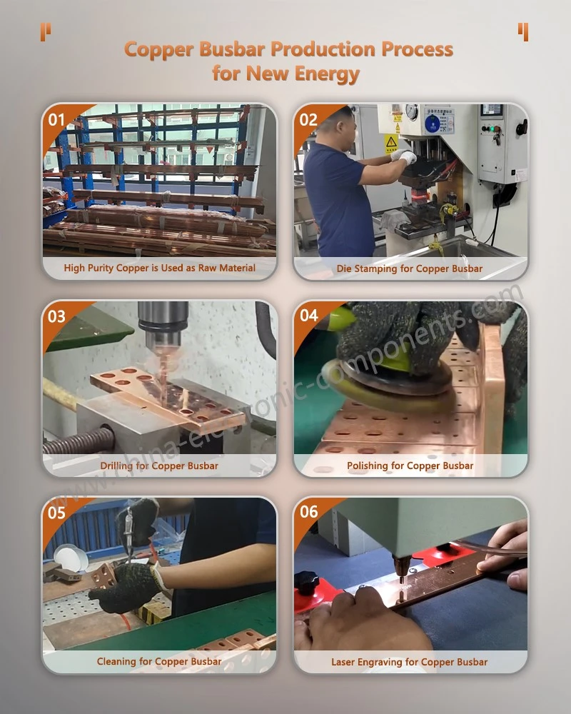 Copper BusBars Production Process for New Energy Copper BusBars Production Process for New Energy