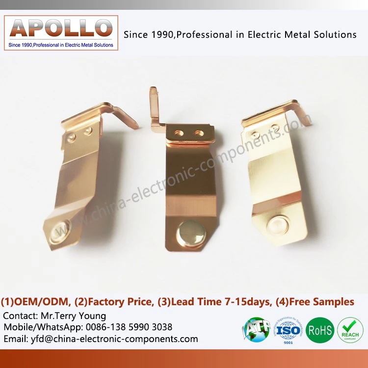 Copper Contact Riveting Assemblies Copper Contact Riveting Assemblies