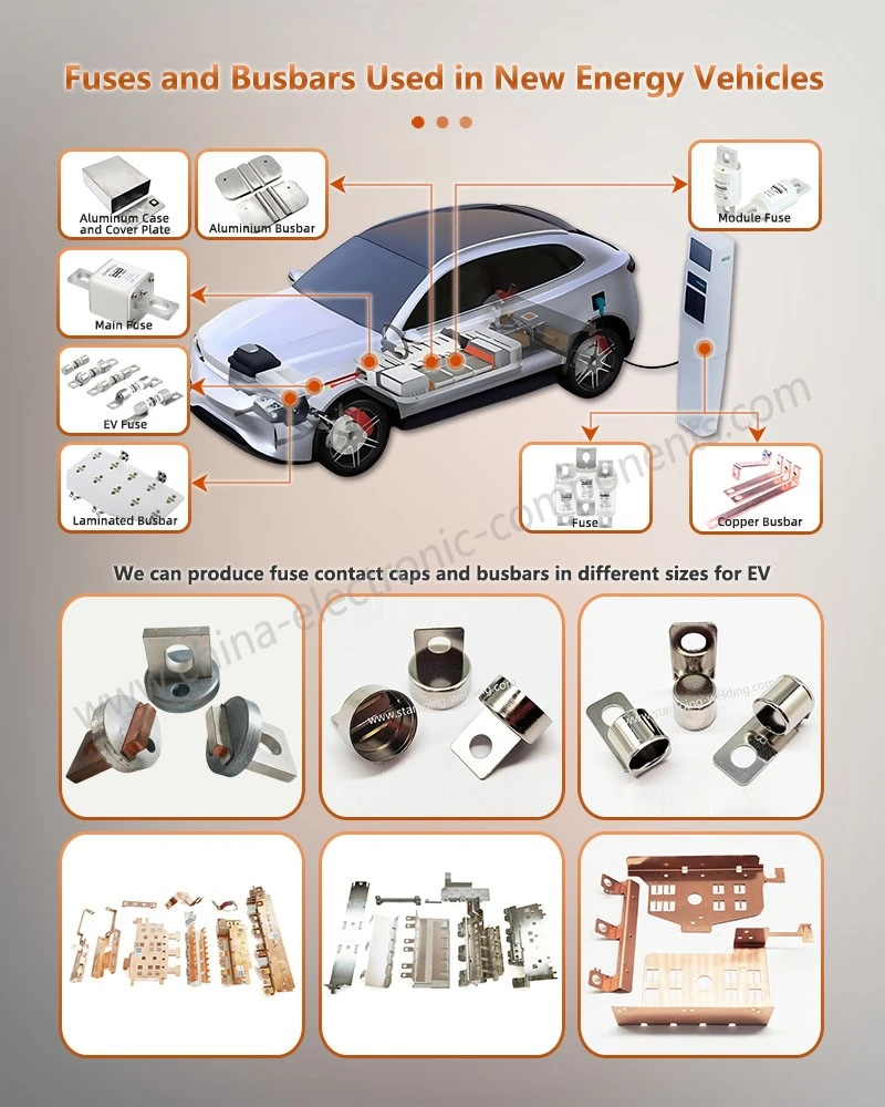 Fuses and Busbars Used in New Energy Vehicles- Fuses and Busbars Used in New Energy Vehicles-