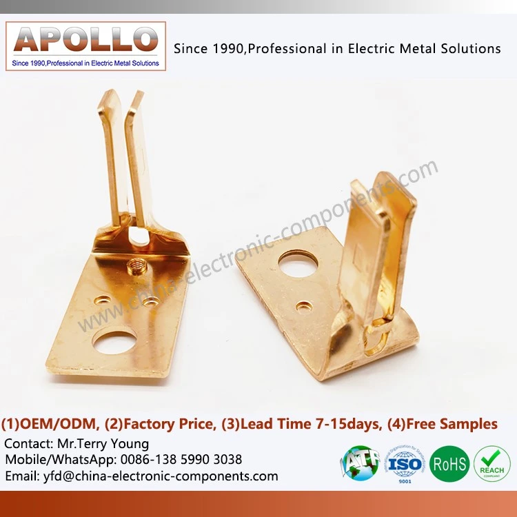 Copper Holder for Fuse Bases Copper Holder for Fuse Bases