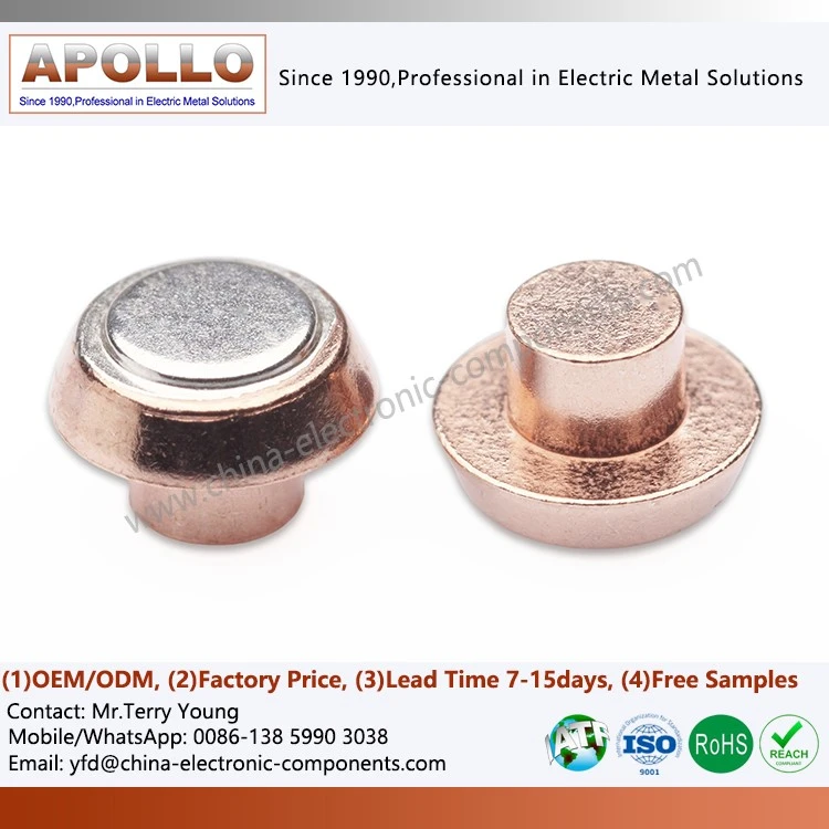 Bimetal Contact for 80A100A120A Magnetic Latching Relays Bimetal Contact for 80A100A120A Magnetic Latching Relays