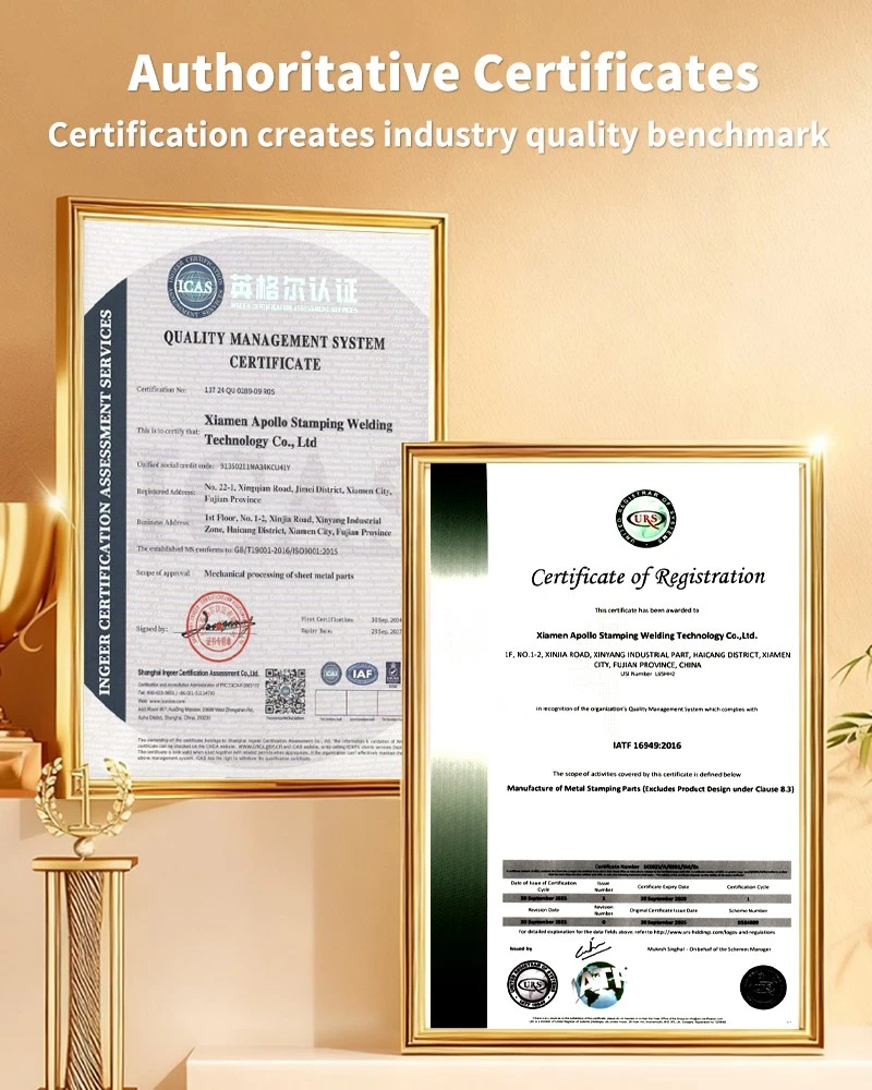 Authoritative Certificates for Matte Tin-plated Copper Caps Authoritative Certificates for Matte Tin-plated Copper Caps