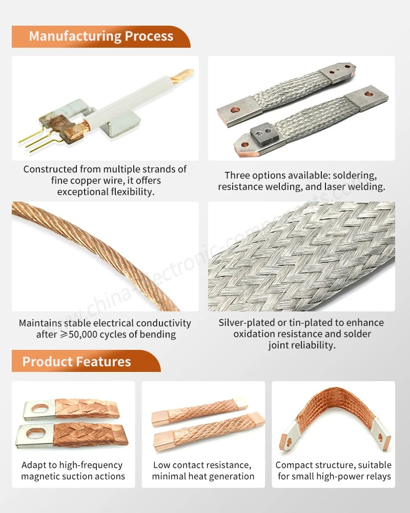 Braided Wire Welding Assembly Characteristics Braided Wire Welding Assembly Characteristics