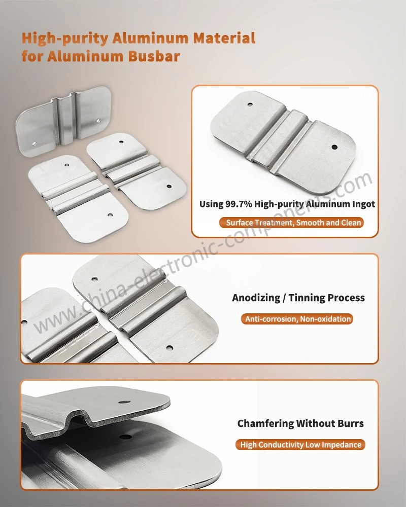 High-purity Aluminum Material for Aluminum Automatic Energy Conductive Busbars High-purity Aluminum Material for Aluminum Automatic Energy Conductive Busbars