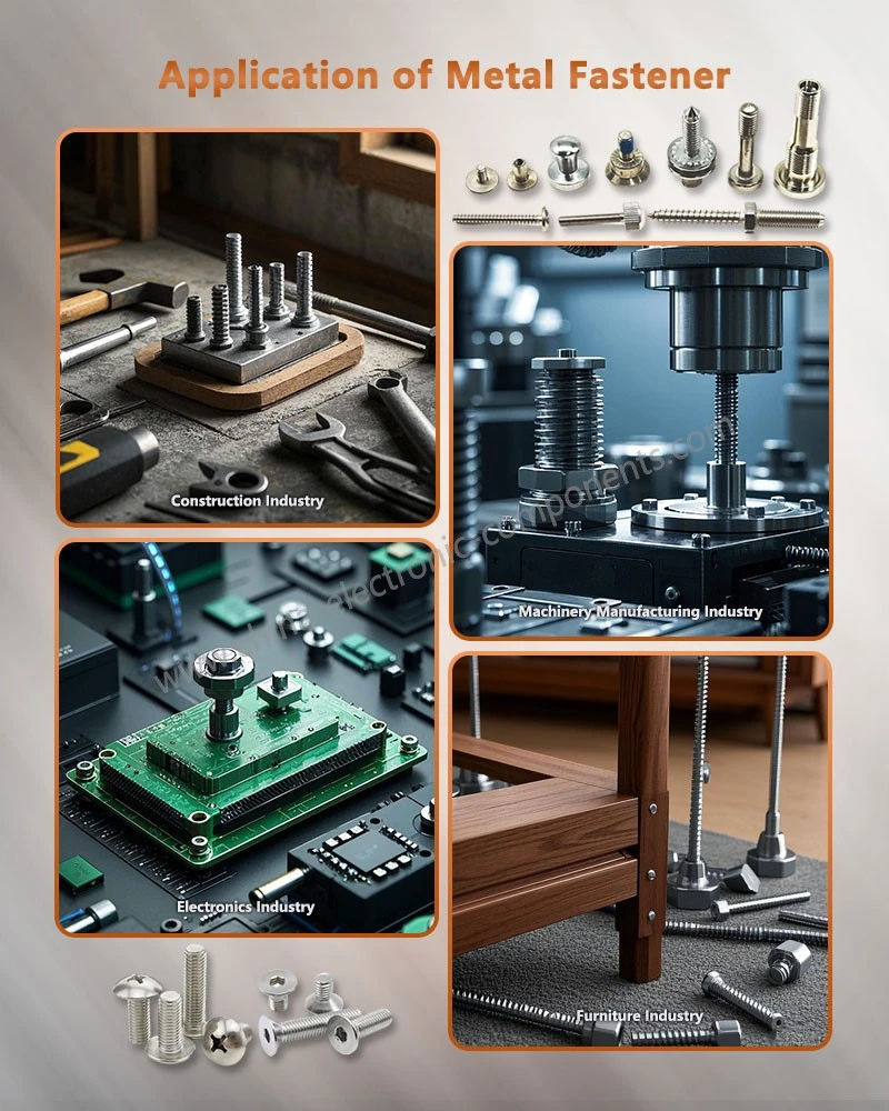 Application of stainless steel socket head cap screws Application of stainless steel socket head cap screws