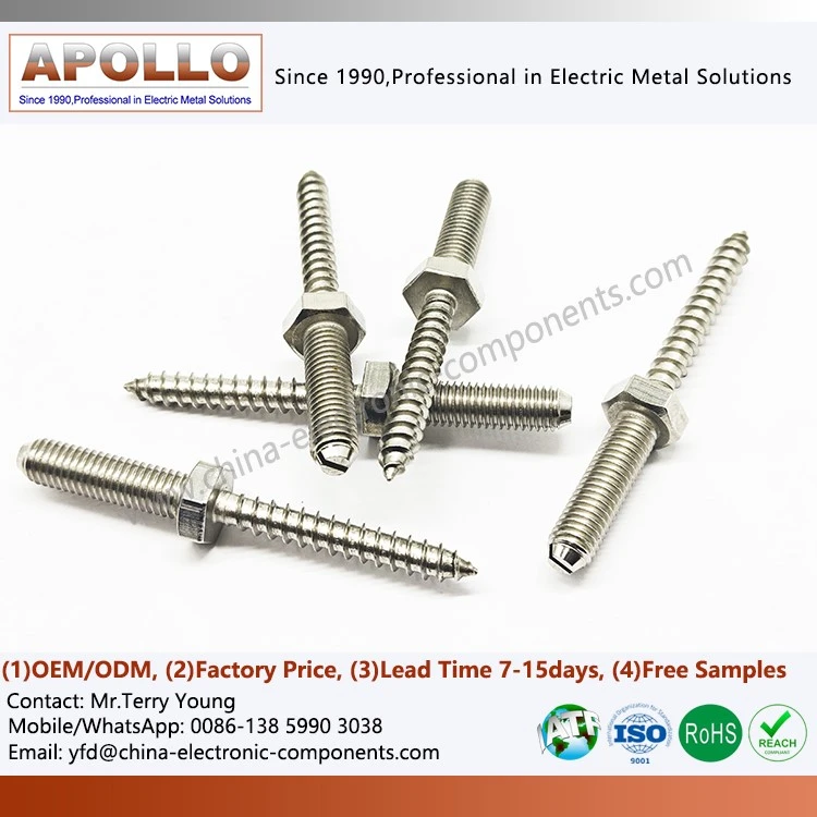 M6 Double Ended Dowel Screw M6 Double Ended Dowel Screw
