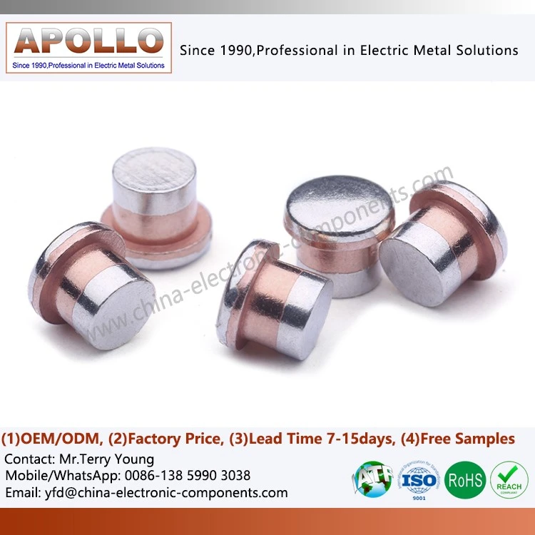 Trimetal Silver Electric Contact Trimetal Silver Electric Contact