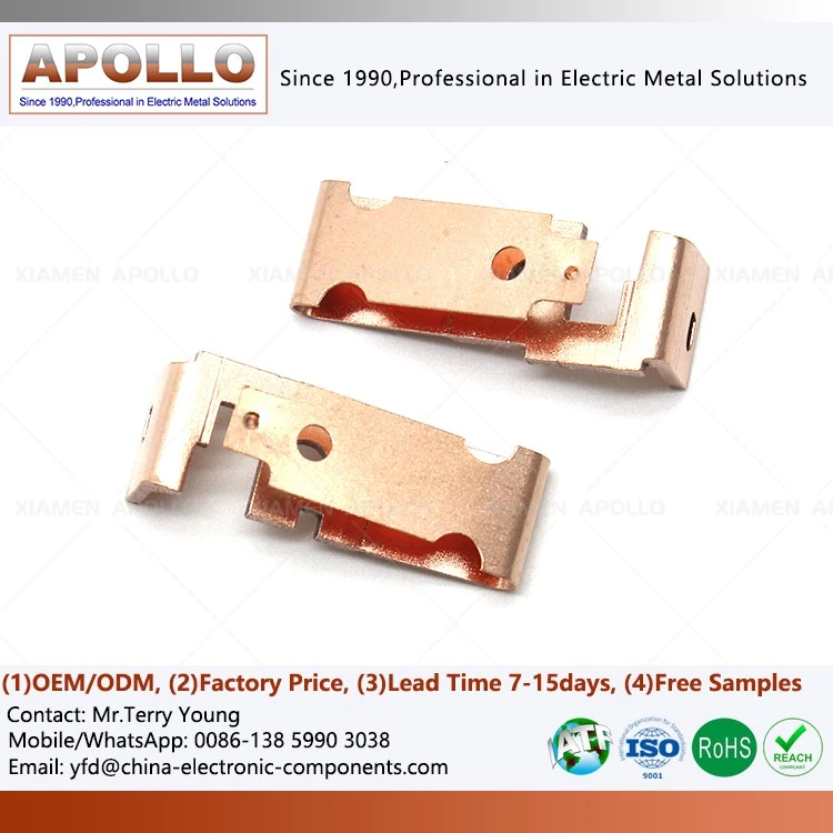 Copper Pressed Stamped Parts Copper Pressed Stamped Parts