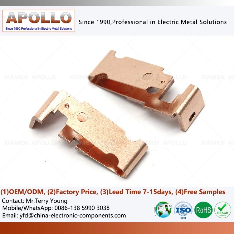 Customized Electrical Stamping Copper Spring Customized Electrical Stamping Copper Spring