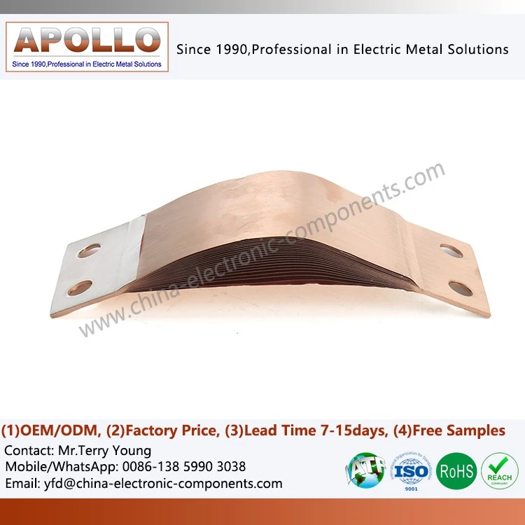 Flexible Busbars for Battery Connector Flexible Busbars for Battery Connector