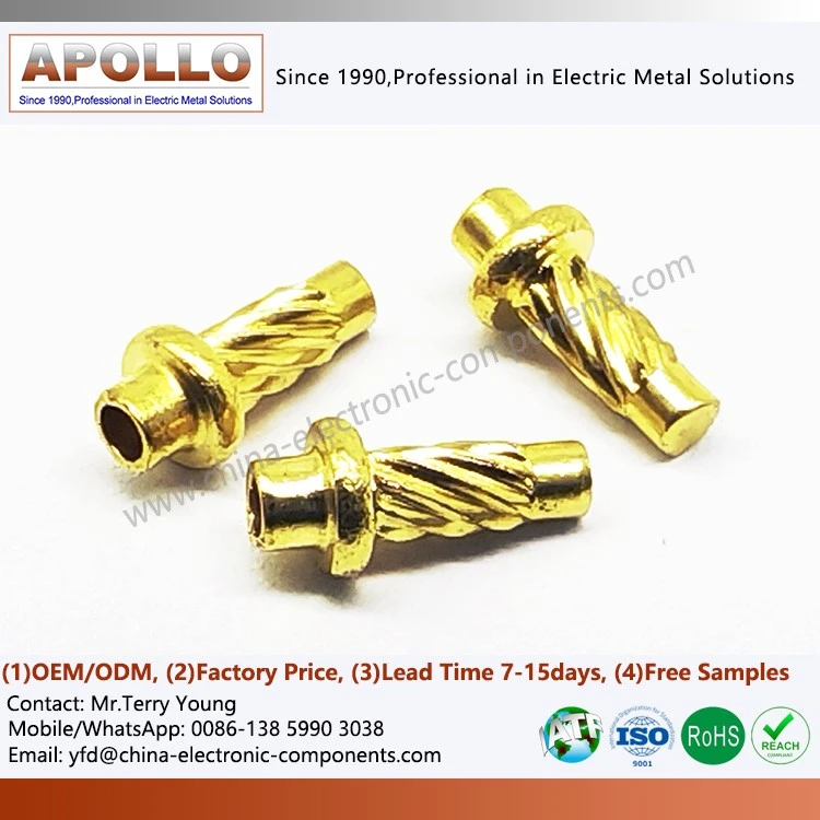 Spiral Knurl Press-In Pin Spiral Knurl Press-In Pin