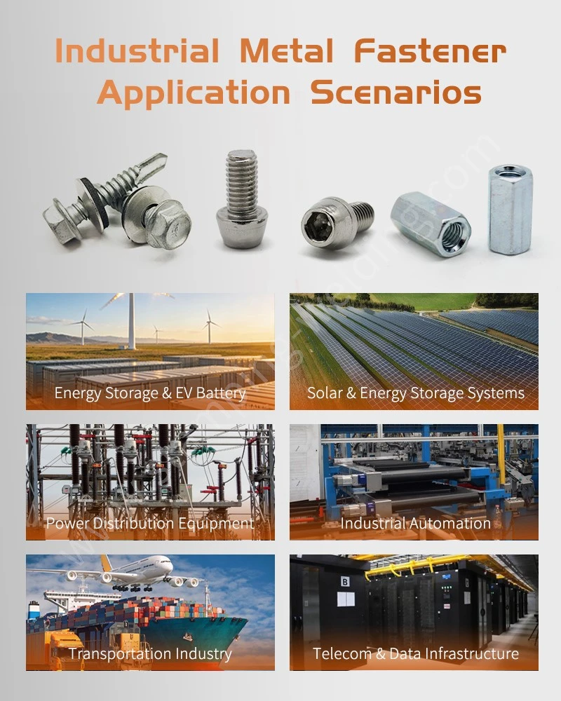 Industrial Pan Head Machine Screw Application Scenarios Industrial Pan Head Machine Screw Application Scenarios