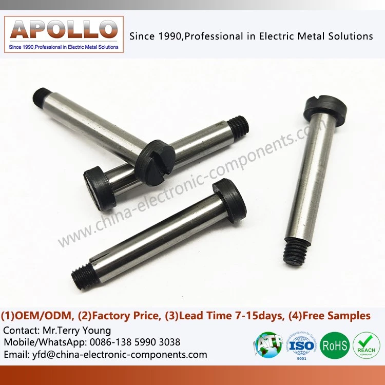 Slotted Head Knurled Press-In Stud Slotted Head Knurled Press-In Stud