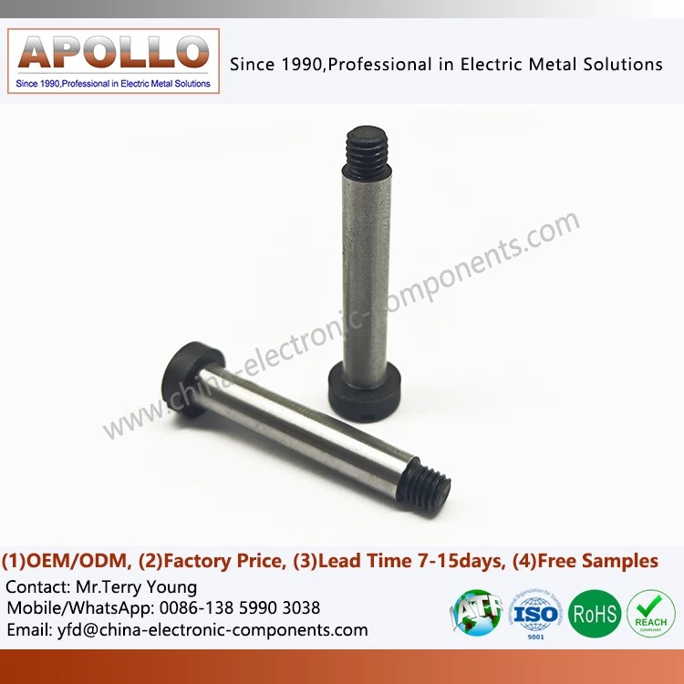 Slotted Head Knurled Positioning Stud Slotted Head Knurled Positioning Stud