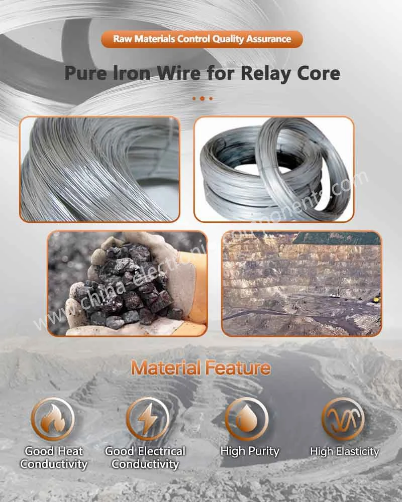Pure Iron Material for DT4C Magnetic Iron Core Pure Iron Material for DT4C Magnetic Iron Core