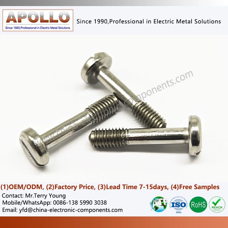Slotted Cheese-shaped Head Threaded Screws Slotted Cheese-shaped Head Threaded Screws