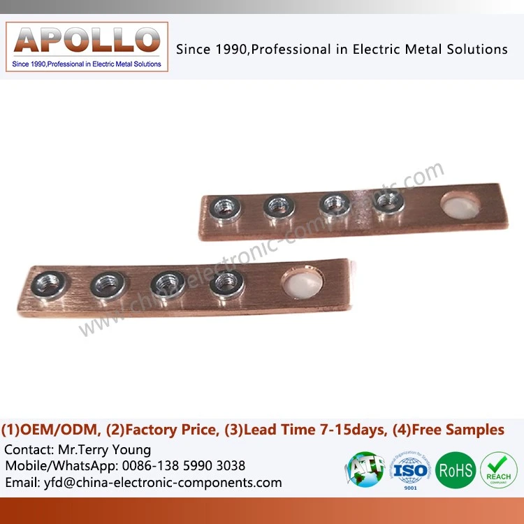 Copper Ground Bus Bars Copper Ground Bus Bars
