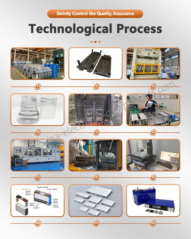 Technological Process for Li Cell Aluminum Shell