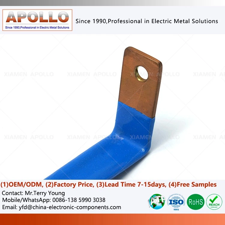 Plated PVC Dipping Insulated Copper Busbar