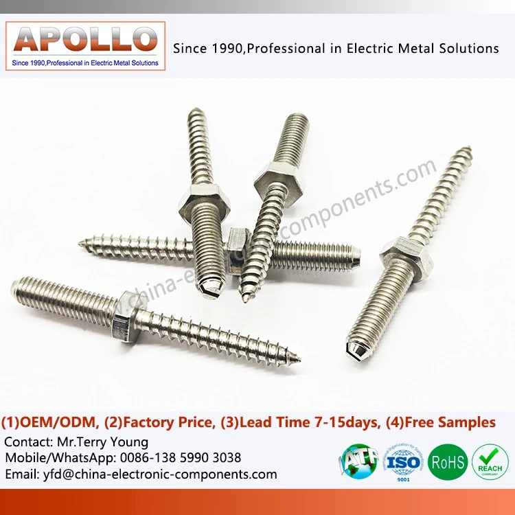 Double-Ended Threaded Fastener